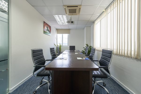Fully equipped meeting room